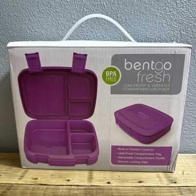 Bentgo Fresh Leak-Proof Versatile 4 Compartment Bento-Style Lunch Box
