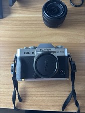 Fujifilm X-t30ii Camera Silver Black  15-45 lens  2 Batteries and charger.