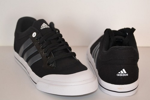 Chaussure ADIDAS Brasic 3 noir/blanc T:40 2/3 UK 7 Ref: V23854 - Imagen 5 de 6