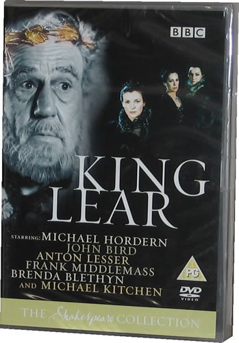 King Lear - BBC Shakespeare Collection DVD - New Sealed