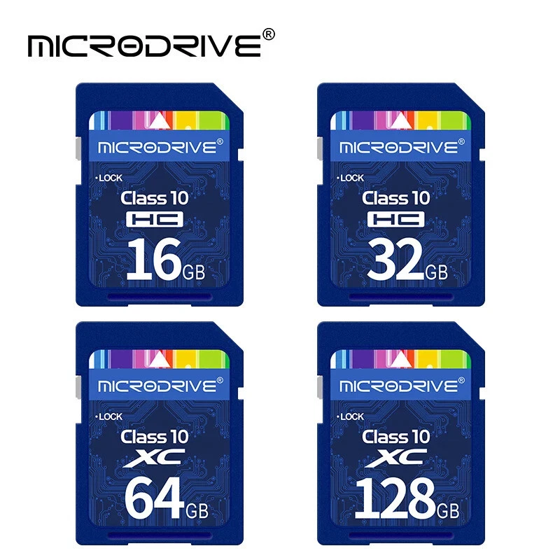 Scheda SD Class10 ad alta velocità da 16gb 128gb per fotocamera Professionale - Immagine 2 di 4