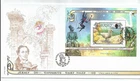 JERSEY 2005 FAIRY TALES OPT MINIATURE SHEET on UNADDRESSED FIRST DAY COVER