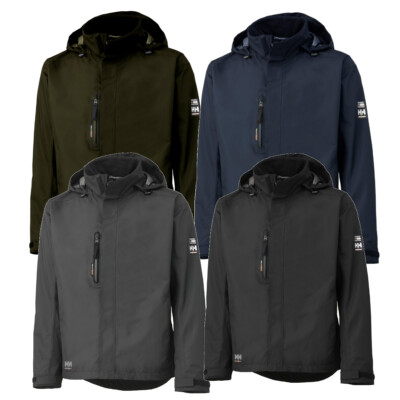 Helly Hansen wasserfeste atmungsaktive ganzjährige Regen Arbeis Berufstjacke