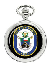 USS Fort Worth LCS-3 Pocket Watch