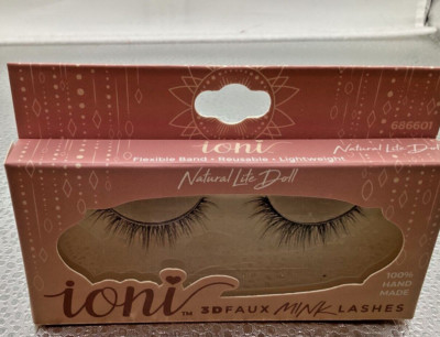 Eyelashes 3D Faux Mink Lashes Natural Lite Doll New
