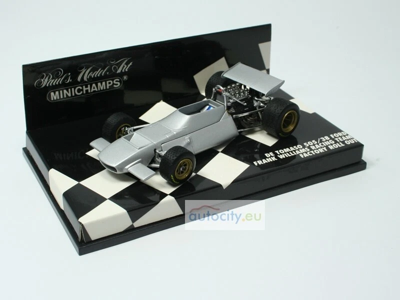 MINICHAMPS DE TOMASO 505/38 FORD FRANK WILLIAMS RACING TEAM FACTORY RO 400700099 - Immagine 2 di 4