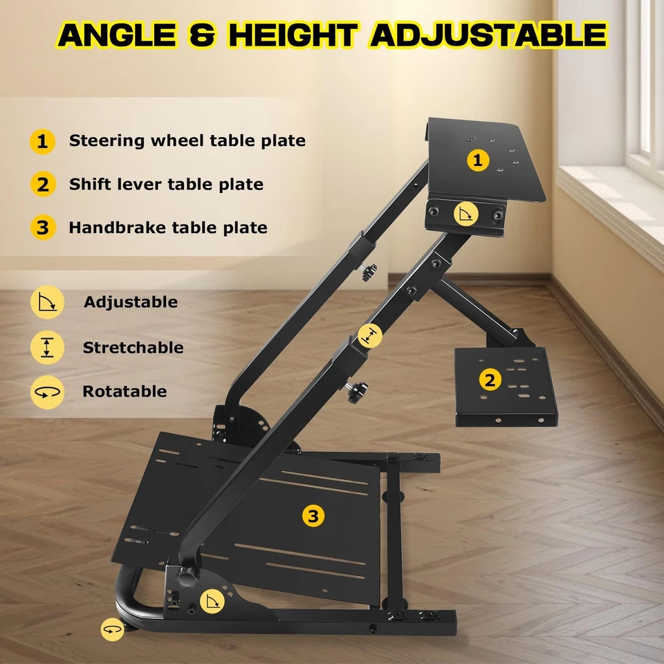 Slendor Racing Steering Wheel Stand for Logitech G920, G25, G27, G29 Wheel, G... - Image 2 of 4