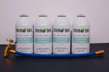 Arctic Air for 22 Systems 4 Cans, Charging Hose