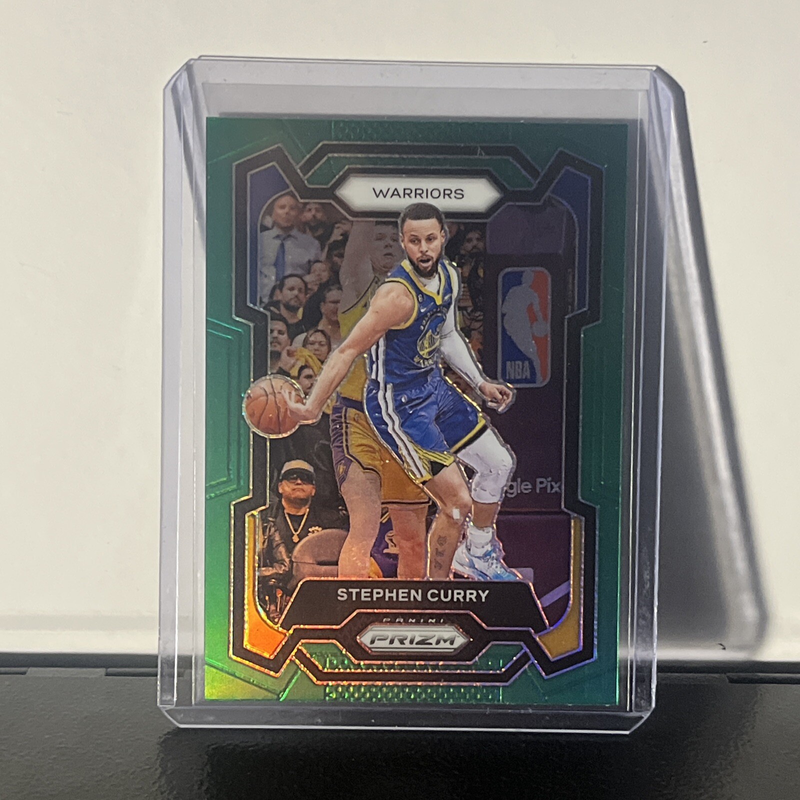 2023-24 Panini Prizm STEPH CURRY Green Prizm #119 Warriors MINT