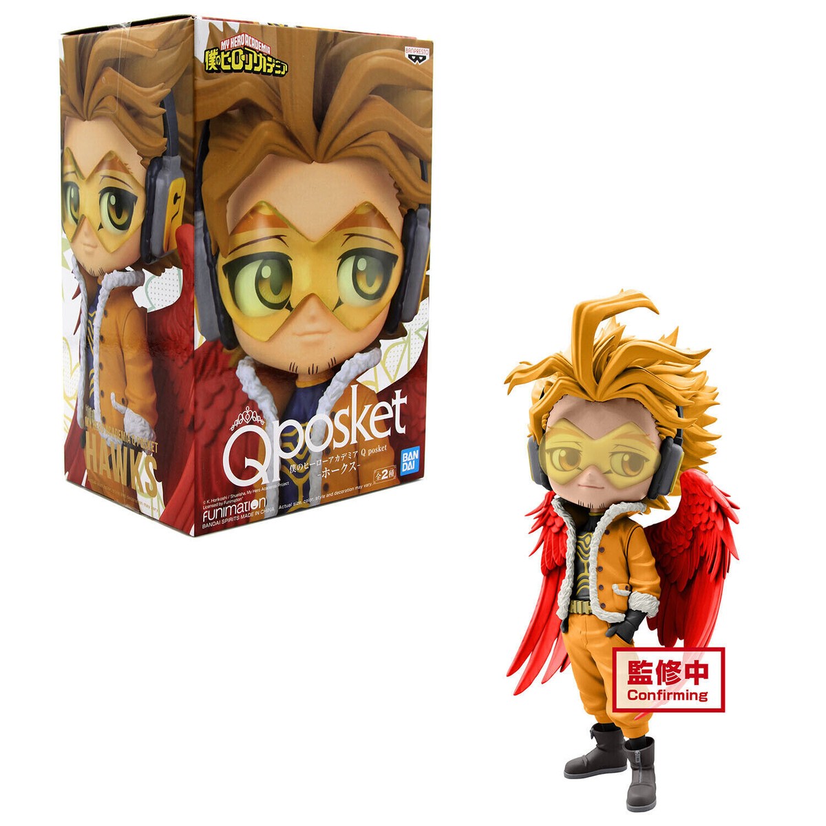 My Hero Academia Q Posket Figure - HAWKS VER. B New Banpresto
