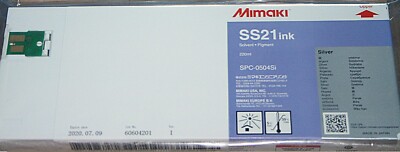 Mimaki Original Solvent SS21 Ink 440ml 220ml 4-Color Set BK/C/M/Y