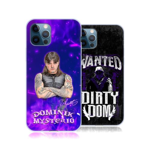 OFFICIAL WWE DOMINIK MYSTERY SOFT GEL PHONE CASE FOR APPLE iPHONE PHONES - Picture 1 of 9