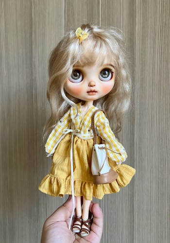 Blythe Doll Clothes -- Fresh Lady Summer Dress Set (RARE) - Picture 4 of 22
