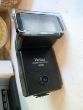 Vivitar Zoom Thyristor 3500 Electronic Flash Accessory Adjustable Working