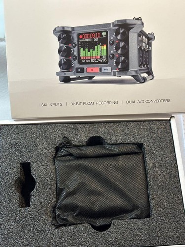 Zoom F6 Multi Track Handheld Field Recorder 32-Bit Float Recording Technology - Picture 3 of 14