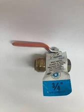 3/4" Shark Bite Slip Ball Brass Pipe Push Connect Valve Part #22286LFZC #H