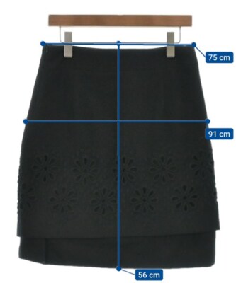 ミニスカート MAX MARA Women Mini Skirts 2421106023006 Black MAX MARA WEEK END LINE Mini Skirt Black 42(Approx. M