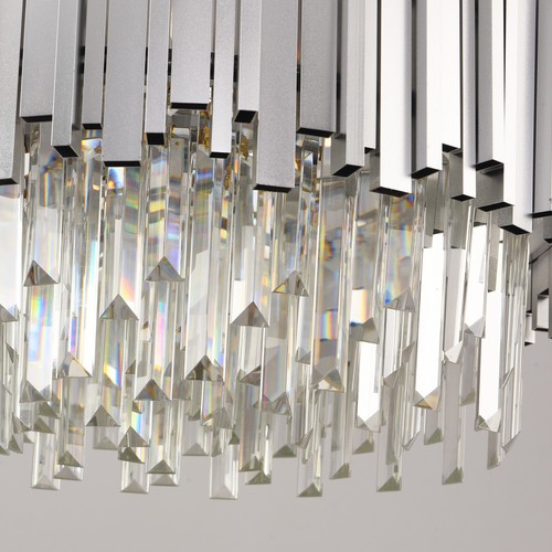 Modern Kronleuchter Kristall Leuchte,Für Wohnzimmer 55cm,Kristall Deckenleuchte - Bild 8 von 10