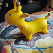 Waddle Giraffe Bouncy Horse Hopper for Toddlers-Jumping Horse Bouncy Buddies
