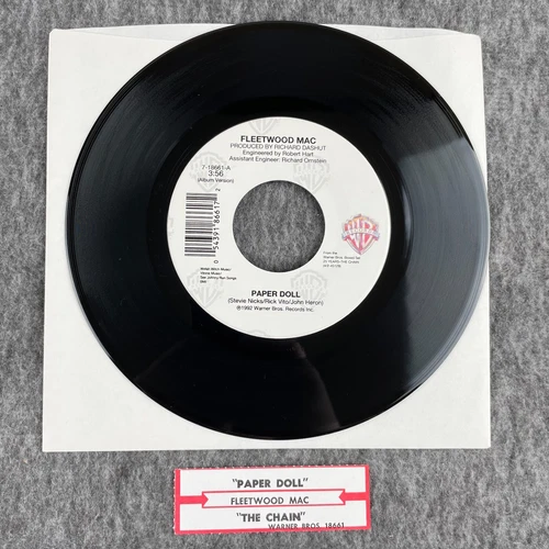 FLEETWOOD MAC Paper Doll / The Chain 45 Warner Bros. 7-18661 NEW UNPLAYED +ts