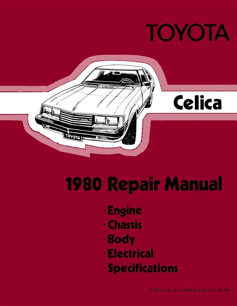 Preços baixos em Manuais e FOLHETOS de Reparo para 1980 Toyota