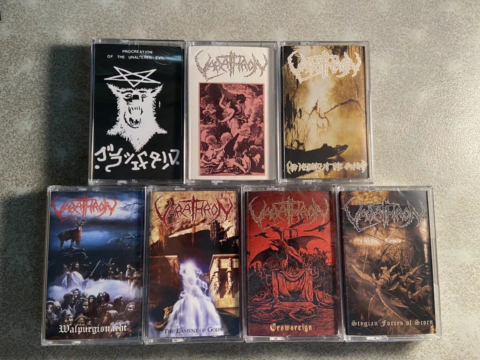 New Sealed Varathron‎ Archegonic Abysmal Dominion Demo Cassette Boxset Box Set - Image 4 of 4
