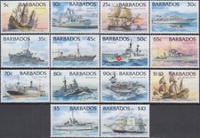 Barbados Defins Ships 1994 MNH-50 Euro