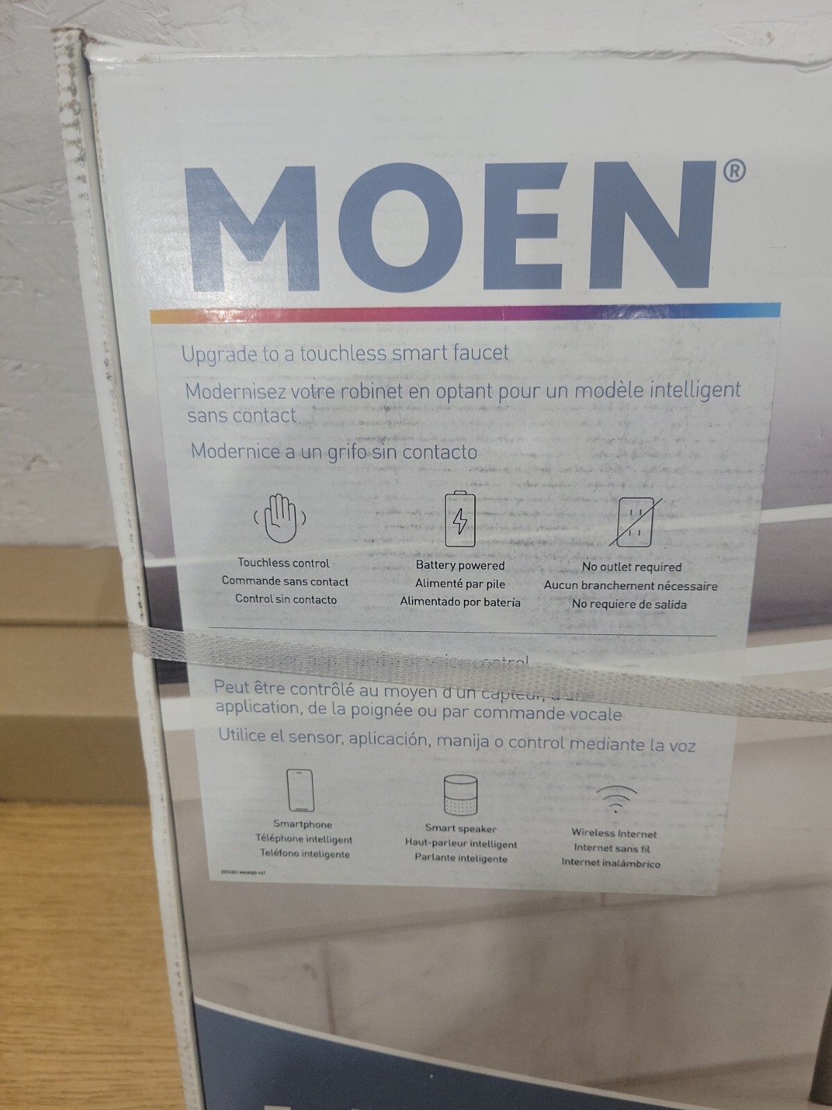 Moen Essie Smart Faucet For Kitchen Sink - Silver