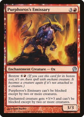 4x Purphoros's Emissary - NM/LP - Theros Block - SPARROW MAGIC
