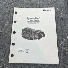 ZF Meritor Freedomline Transmission Shop Service Maintenance Parts Book PB-0127