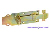 Gah Alberts-116781-Schlossriegel, Galvanisch Gelb Verzinkt, Platte 160 X 56 Mm