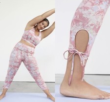 NEW W/ TAG  108 Daily Practice By Anthropologie Allie Leggings  Pink  XS