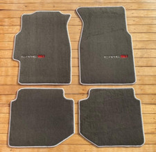 For Honda Civic 2dr Floor Mats Carpet Gray 1996-2000 Eg6 Eg9 Eg8 Coupe S Cx