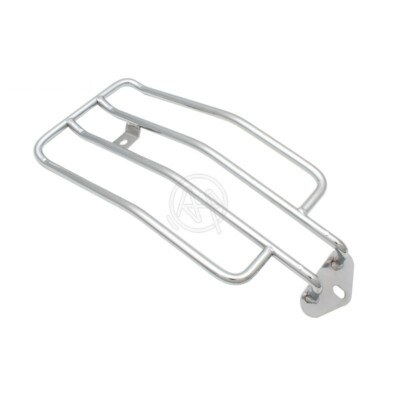 Solo Chrome Luggage Rack For Harley Sportster XL883 / XL1200 (1985-2003) - Rear Mount