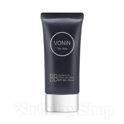 Vonin The Style BB Cream 50ml  SPF50+ PA+++ Natural Lightweight Cream for Men