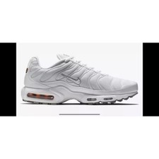 Nike Air Max Plus TN White Sneakers Mens Size 7.5 US 604133-139 7668 GUC