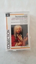 Antonio Vivaldi THE FOUR SEASONS Concerti for Mandoline, Cassette Tape