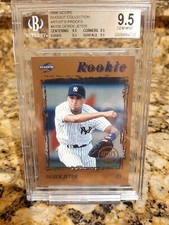 Derek Jeter 1996 Score Dugout Collection Artist Proof BGS 9.5 RC ^ EVER GRADED