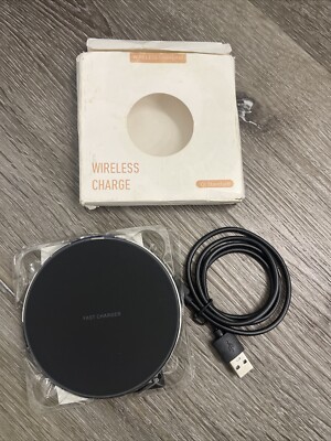 Qi Standard Wireless Charger With 20  Cable New