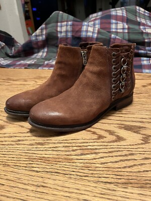 A.S. 98 AS 98 Suede Leather Ankle Boots EU Size 39