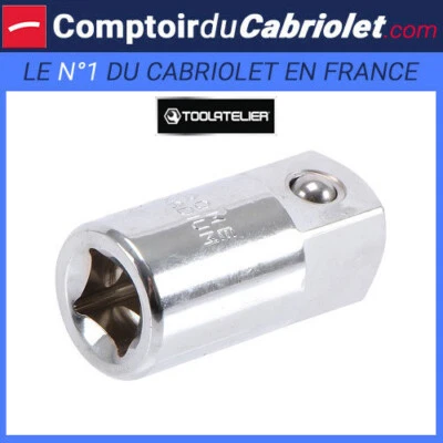DPAN ToolAtelier® - Embout adaptateur 3/4" mâle à 1/2" femelle