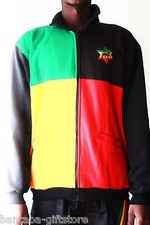 Rasta Reißverschluss Jacke Jacke, Rasta, Reggae, Africa