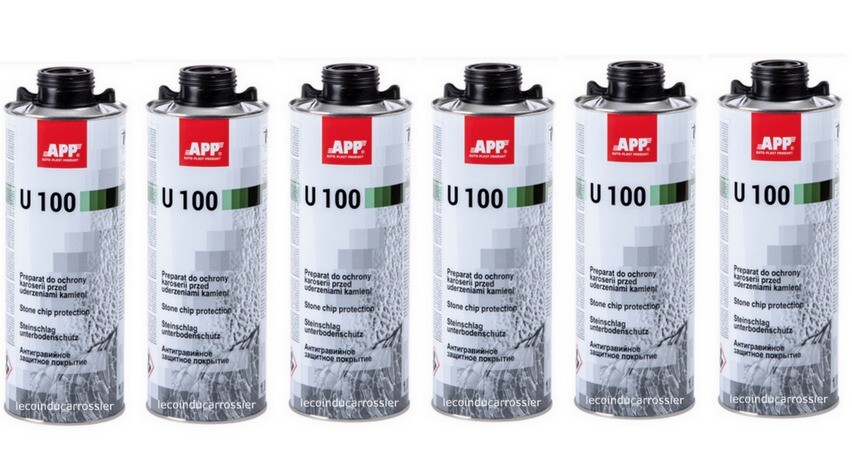 Anti-gravillons noir U100 pour préparer votre auto aux routes de campagne