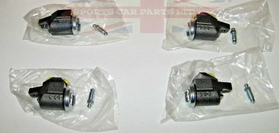 Juego de cuatro cilindros de rueda delantera nuevos para MG Midget Austin Healey Sprite Bugeye Foto 2 de 2