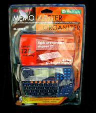 NIP Sharp Memo Master Electronic Handheld Organizer PC Backup 4-line EL-6790P