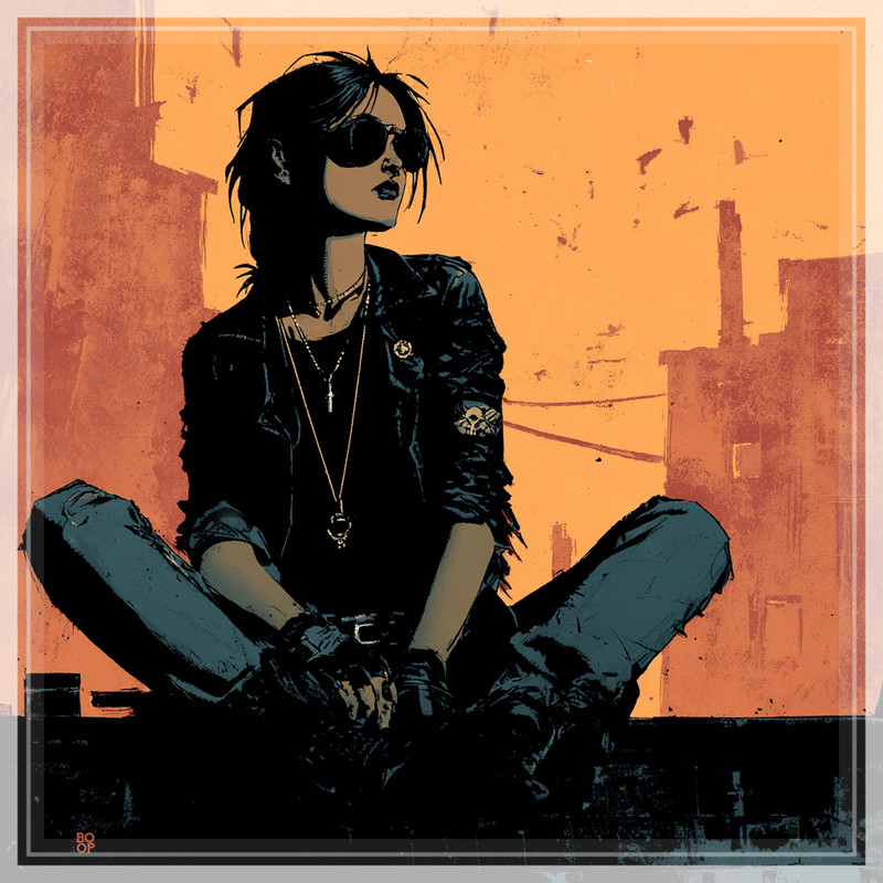 DOMINO Ltd. Ed. Signed & Numbered Art Print #1 of 30 X-MEN MARVEL