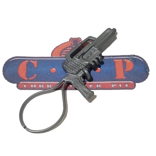 GI Joe Weapon BLOCKER Gun 1987 Original Figure Accessory back cut apart