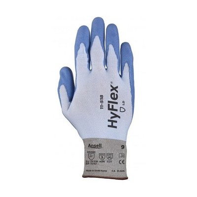 12 Paar Ansell Hyflex 11-518 Schnittschutz Handschuhe Gr. 10