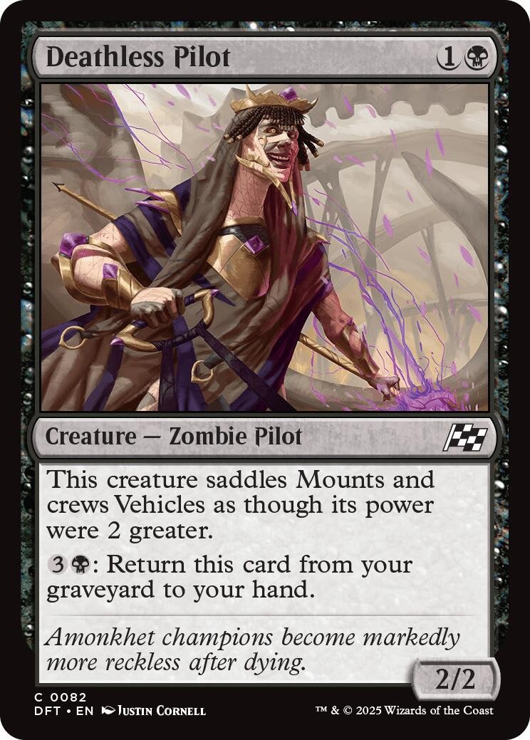 Deathless Pilot Aetherdrift 82