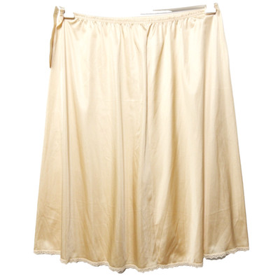 Deadstock Vanity Fair Half Slip Coquette Antron III Skirt Women XL 1970s Vtg NOS